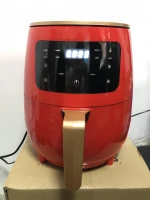 2021Household Electric air frier digital air fryer 5.5l French Fry Automatic Multifunction Intelligent Smokeless Air Fryer