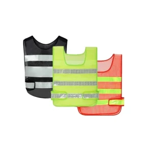 2023 High Quality Childrens Reflective Safety Vest Adjustable Polyester Material High Visibility Safety Jacket