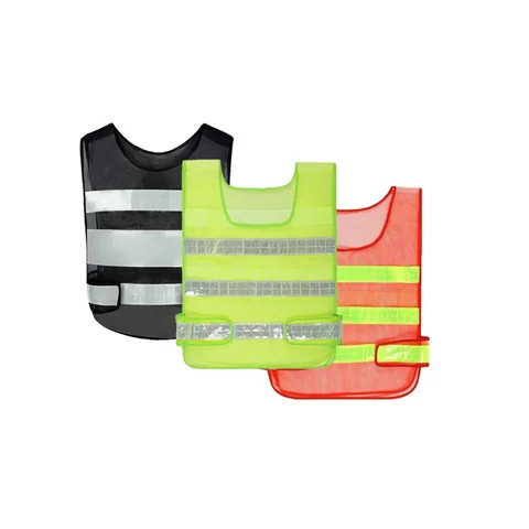 2023 High Quality Childrens Reflective Safety Vest Adjustable Polyester Material High Visibility Safety Jacket