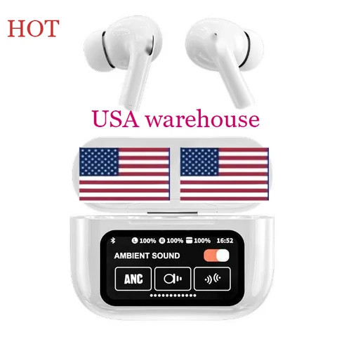 2024 Top quality Noise Cancelling USA warehouse in stocks 2nd For p2 generation p3 ANC max earphone Tws Wireless Earbuds cases