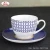 20pcs dinnerware set, westn style, luxury blue color new Bone China,service for 4