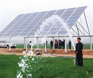 2.2kw DC Solar Water Pump System Stainless Steel for Field Irrigation