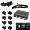 22mm ultrasonic 8 probes car rear front parking sensor with led car reversing aid