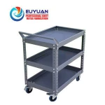 2/3/4/5 Tiers Heavy Duty Powder Coating Carbon Steel Sheet Metal Carts