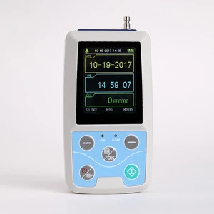 24 hours monitoring digital ambulatory Blood Pressure Monitor with pulse oximeter