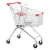 Import 240L High Quality Wholesale Heavy Duty Metal Large Supermarket Shopping Trolley Cart with seat from China