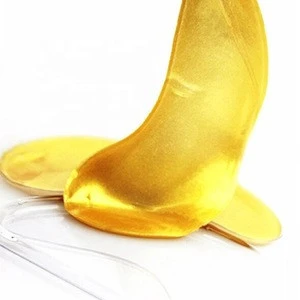 24k Gold Eye Mask with Collagen by Vogue Effects  Hyaluronic Acid Treatment for Puffy Eyes, Dark Circles Correctord