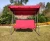 Import 2.5 seaters Swing Chair with canopy outdoor Hanging Patio Swing Chair from China