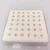 Import 2.5mm popular square  zircon 925 silver nose pin ball end from China