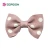 Import 25mm width grosgrain ribbon made baby hair accessories girls clips small ribbon bow from China