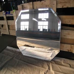 2mm-6mm Frameless modern bath round silver mirror furniture decoration wall mirror supplier in china