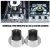 Import 2pcs Universal Gas Stove Cooker Part Control Knobs Replacement Metal Rotary Switch from China