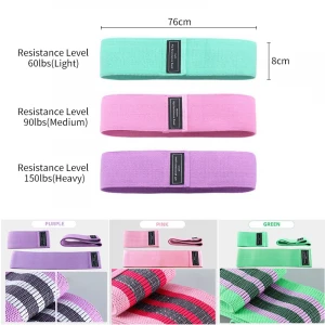 3 Resistance Bands Hip Bands Loop Exercise Booty Band Hip Circle Glute