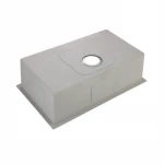 30 inch 16 Gauge cUPC undermount single bowl stainless steel kitchen sink HM3018 with faucet K103-BN