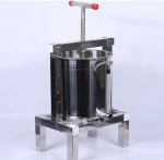 304 Stainless steel Wax press, honey comb press machine, with double layers honey filters