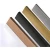 Import 304 u channels tile trim Stainless Steel black tile edging profile for tiles from China