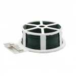 30m MULTI PURPOSE GREEN PVC PLASTIC COATED GARDEN TYING WIRE (1mm)