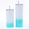 30oz skinny sublimation blanks tumbler double wall 18/8 stainless steel blank Sublimation