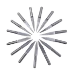 3.175mm milling cutter bit tungsten carbide CNC router bits tools knife 10 degree to 90 degree V Shape