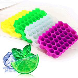 37 Grid Cubes Honeycomb Ice Tray Cube Mold Creative DIY Shape Ice Cube Tray mold Ice Cream Party Cold Drink Bar Cold Drink Tools