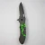 Import 3D Digital Printing Aluminium Handle Outdoor Survival Knife Stainless Steel Mini Folding Knife from China