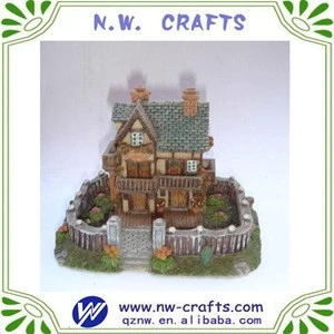 3D Resin haunted church model miniature building model