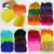 Import 4-6 Inch(10-15 cm)Multi-Color Dyed Chicken Pure Color Feathers Trims Fringe With Sewing Crafts Costumes Decoration from China