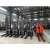 Import 4 meters lifting semi electric pallet stacker walking type electric stacking truck forklift from China