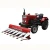 Import 4 wheels tractor mounted wheat harvester cutting machine front mounted attachment 4GL180 reaper head from China