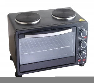 45L Big Capacity Electric Ovens With Double Spiral Heating element on Top