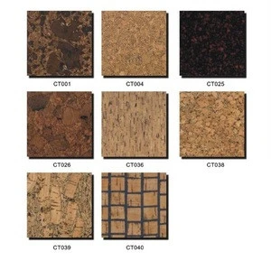 4mm Cork parquet tiles, heat and sound insulation, warm texture for floor covering most popular pattern in 2020 - MD042