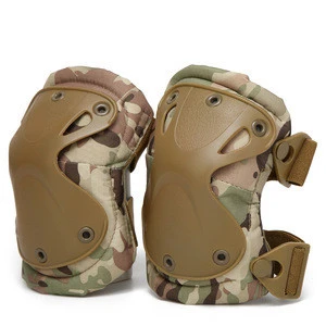 4pcs/set Tactical Paintball Outdoor Sports Safety Knee And Elbow Pads Guard for Hunting CS Game