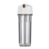 5 inch double oring clean pet water purifier brass port filter housing in Reverse Osmosis