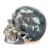 Import 5 Wholesale Semi Precious Stone Carving Craft Natural Water Grass Agate Realistic Crystal Skull from China