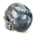 Import 5 Wholesale Semi Precious Stone Carving Craft Natural Water Grass Agate Realistic Crystal Skull from China