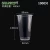 Import 500ml disposable plastic Smoothie pp cup, cheap price pp cold cup from China