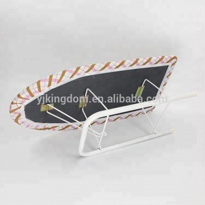 550-19 mini tabletop wooden ironing board with iron rest