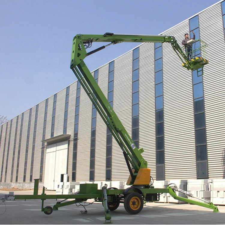 6-18m hydraulic articulating boom lift and spider lift aerial working platform