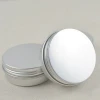 60g Empty Silver Custom  Small Round Empty Aluminum Can With Lid