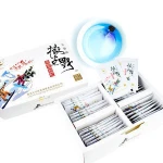 60G Packed Chinese Black Medlar Good For Immunity Dried Fruit Organic Black Miracle Berry Wolfberry