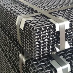 65Mn heavy duty crimped wire mining screen mesh