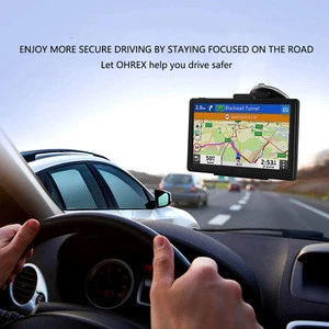 7 Inch 8GB RAM128 Car Radio Player Stereo GPS Navigator System Truck GPS Navigation With Europe Maps