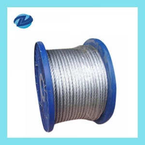 7*7 4mm galvanized steel wire rop