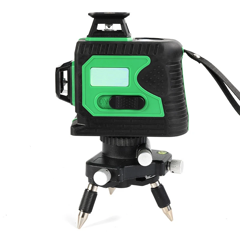 8 line automatic high precision green light infrared laser level outdoor strong light water level 3D wall sticking instrument