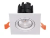 8.5w 75mm cut size cob led downlight module led spotlight with round/square outer ring