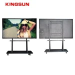 86 inch 10 points touch screen monitor 4K display cheap all in one pc