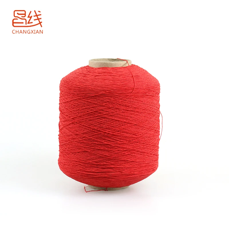 90# 100# 110# open end elastic natural latex rubber thread rubber covered thread yarn