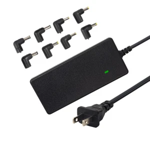 90W auto DC switching notebook power supply 15V16V18V18.5V19V20V universal laptop adapter multifunctional desktop charger 8 tips