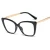 Import 92313 plastic ladies Eyewear Optical frame Eyeglasses fancy color from China
