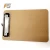 Import A4/A3 Waterproof Hardware Custom MDF Wooden Clipboard from China